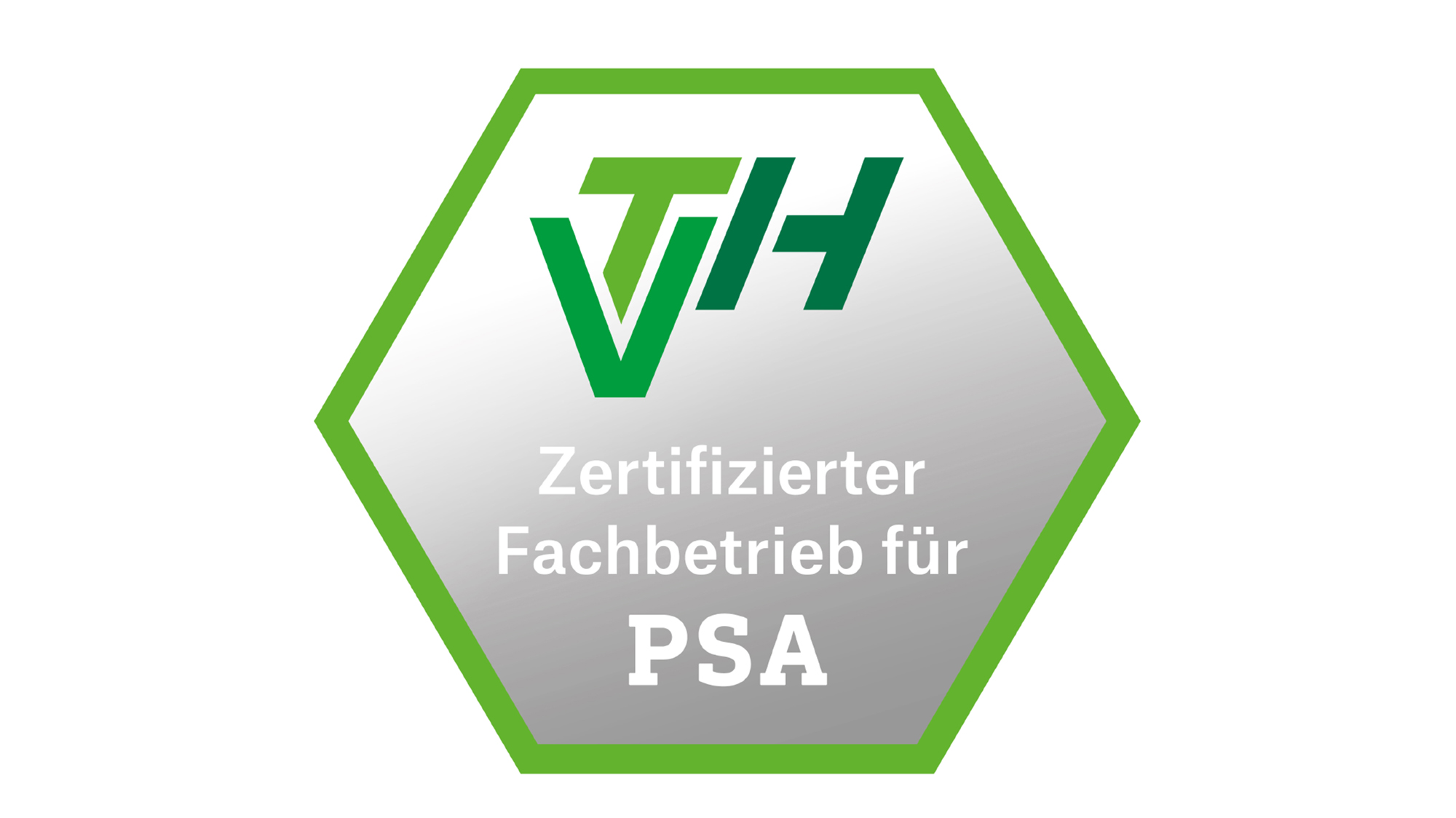 VTH-Prüfsiegel „Zertifizierter Fachbetrieb für PSA“