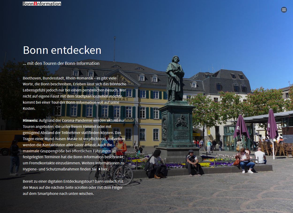 Virtueller Stadtrundgang durch Bonn